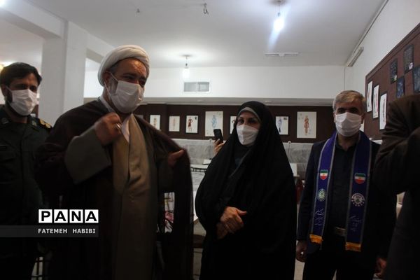 افتتاح هنرستان شاهد نجمیه در قم