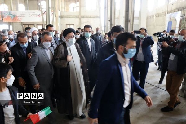 سفر رئیس جمهوری به سمنان -3