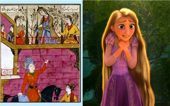 راپونزل را بیشتر می‌شناسید یا رودابه را؟