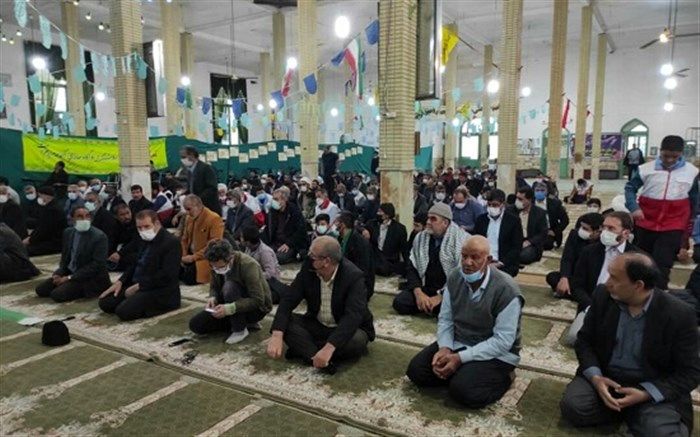 نقش آفرینی دانش آموزان پیشتاز در نماز جمعه جعفریه