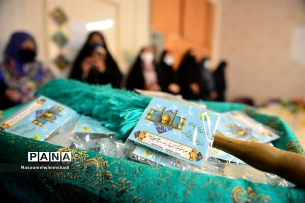 بزرگداشت مقام حضرت عبدالعظیم حسنی در هنرستان آل یاسین منطقه ۱۲