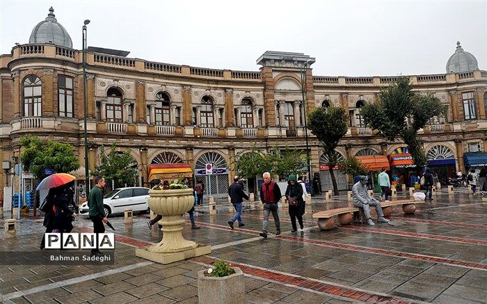 وضعیت بارش باران در تهران طی ٢۴ ساعت گذشته