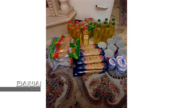 توزیع ارزاق میان نیازمندان در منطقه ۱۴