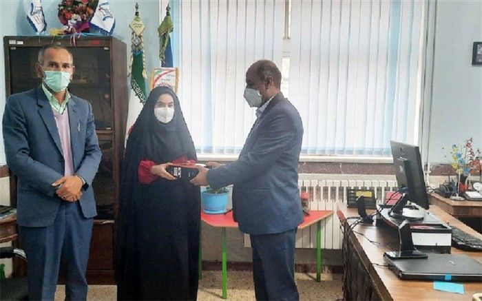 تجلیل از خبرنگار پانا شهرستان اردل