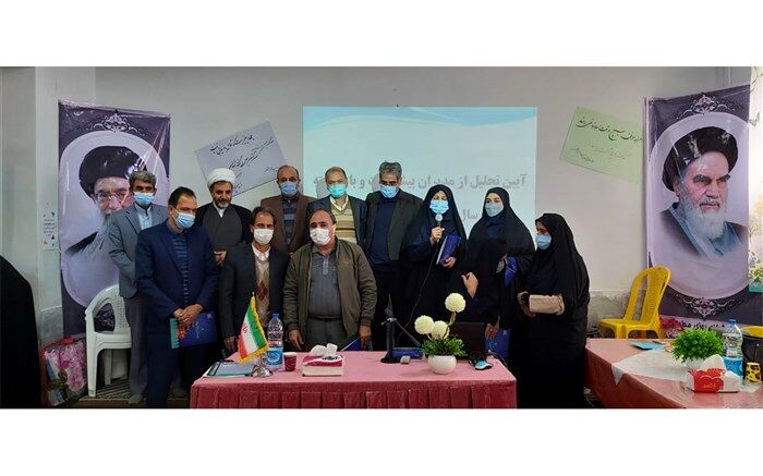 آیین نکوداشت و تجلیل از مدیران پیشکسوت متوسطه اول چناران برگزار شد