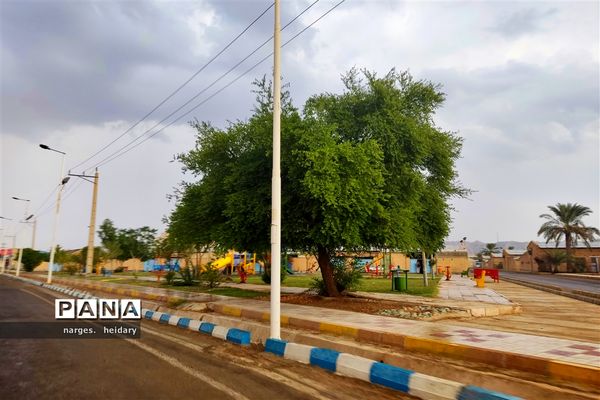 نخستین بارش پاییزی در امیدیه