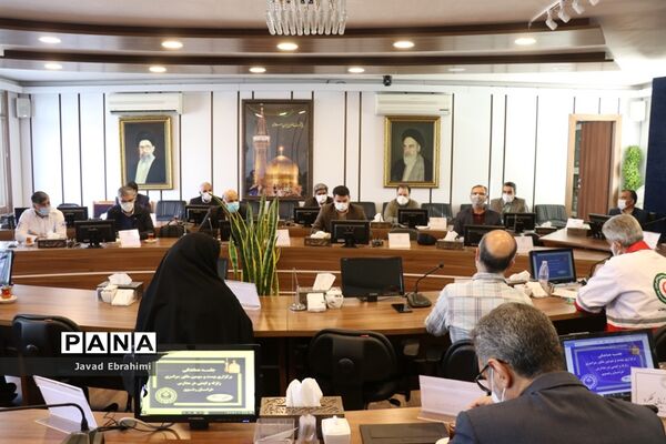 جلسه هماهنگی برگزاری مانور سراسری زلزله و ایمنی در مدارس خراسان رضوی