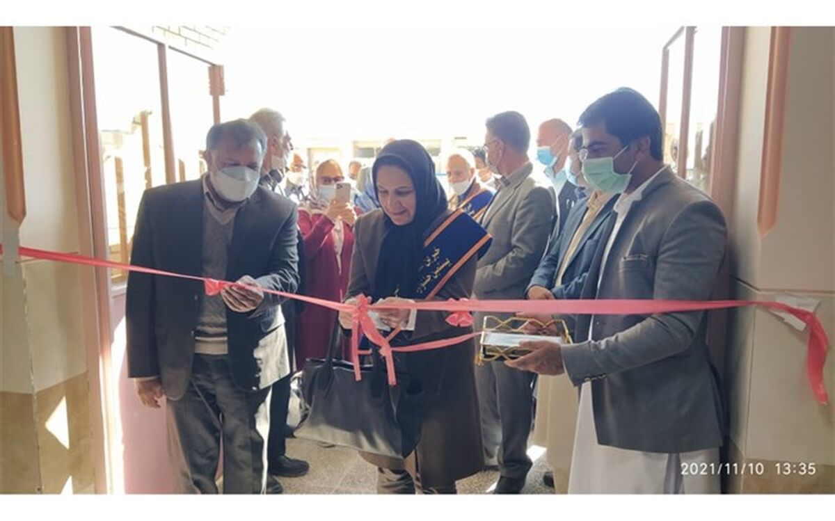 مدرسه 6 کلاسه خیرساز در روستای دهپابید شهرستان تفتان افتتاح شد