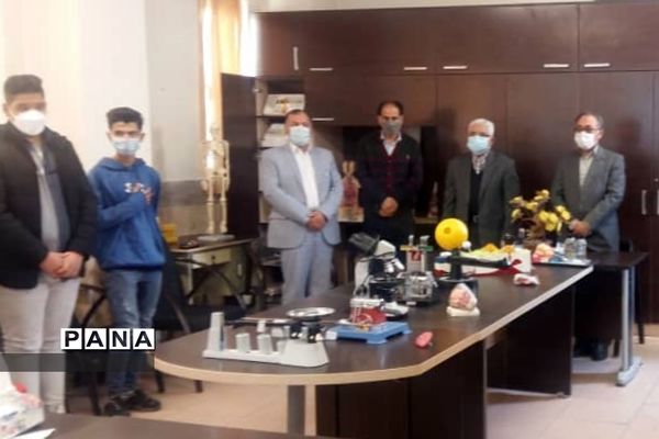 افتتاحیه آزمایشگاه مرکزی پژوهش‌سرای دکتر قریب در شهرستان پردیس