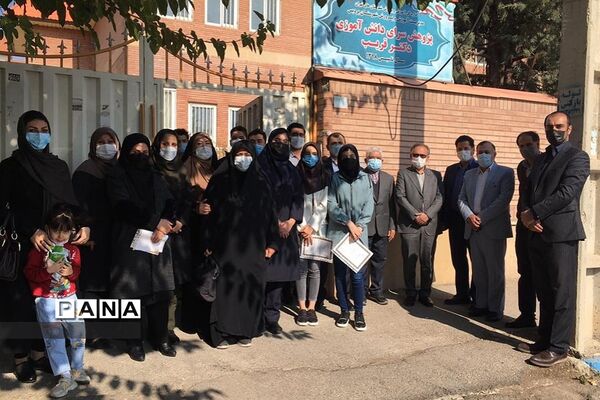 افتتاحیه آزمایشگاه مرکزی پژوهش‌سرای دکتر قریب در شهرستان پردیس
