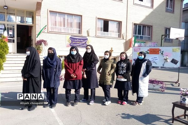 برگزاری مراسم میلاد حضرت عبدالعظیم حسنی (ع) در دبیرستان بعثت منطقه ۱۴