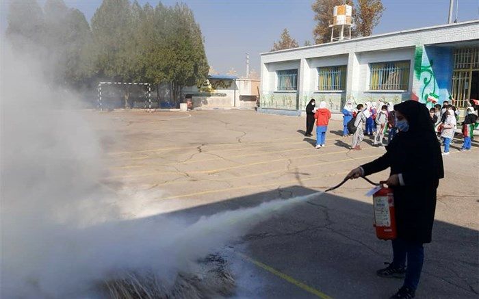 رزمایش شیمیایی پدافند غیرعامل در جوادآباد