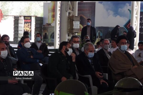 مراسم بزرگداشت شهدای اقتدار در شهرستان ملارد