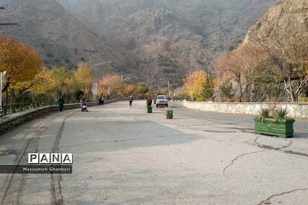 بارش برف درارتفاعات توچال