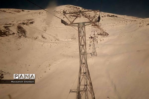 بارش برف درارتفاعات توچال