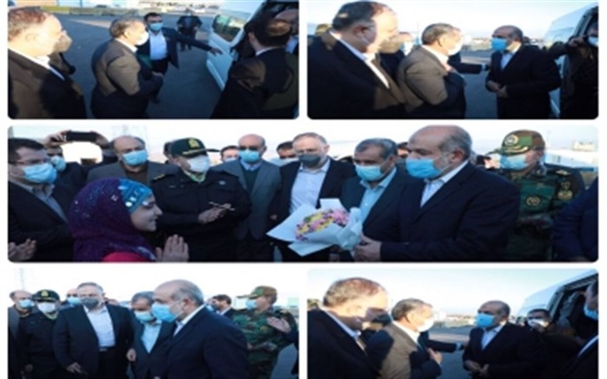 وزیر کشور وارد استان قزوین شد