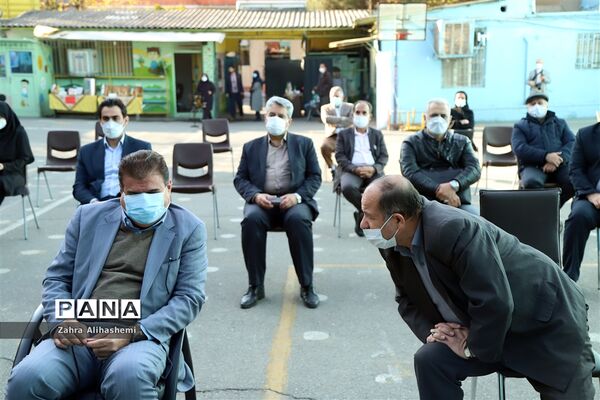 آیین کلنگ‌زنی مدرسه مسلم در منطقه 8 تهران