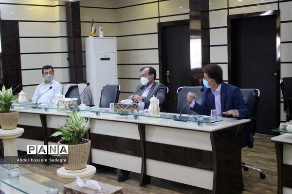 جلسه شورای معاونین  اداره کل آموزش و پرورش استان بوشهر