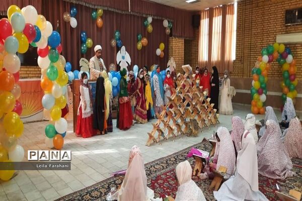 مراسم جشن آغازین  قرآن  در ناحیه ۲ اهواز