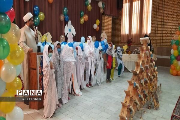 مراسم جشن آغازین  قرآن  در ناحیه ۲ اهواز