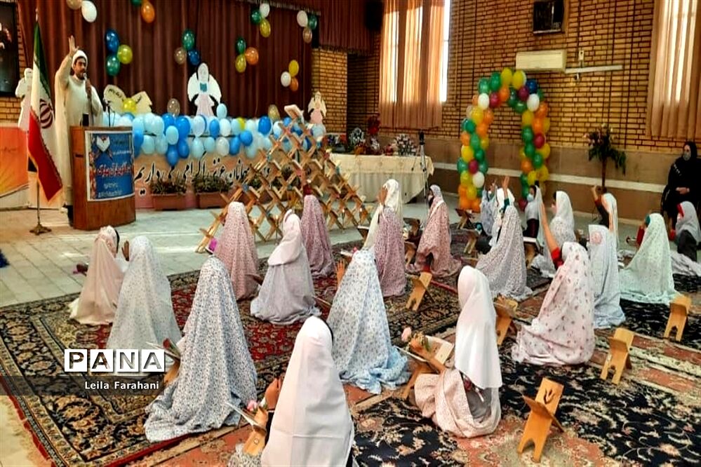 مراسم جشن آغازین  قرآن  در ناحیه ۲ اهواز