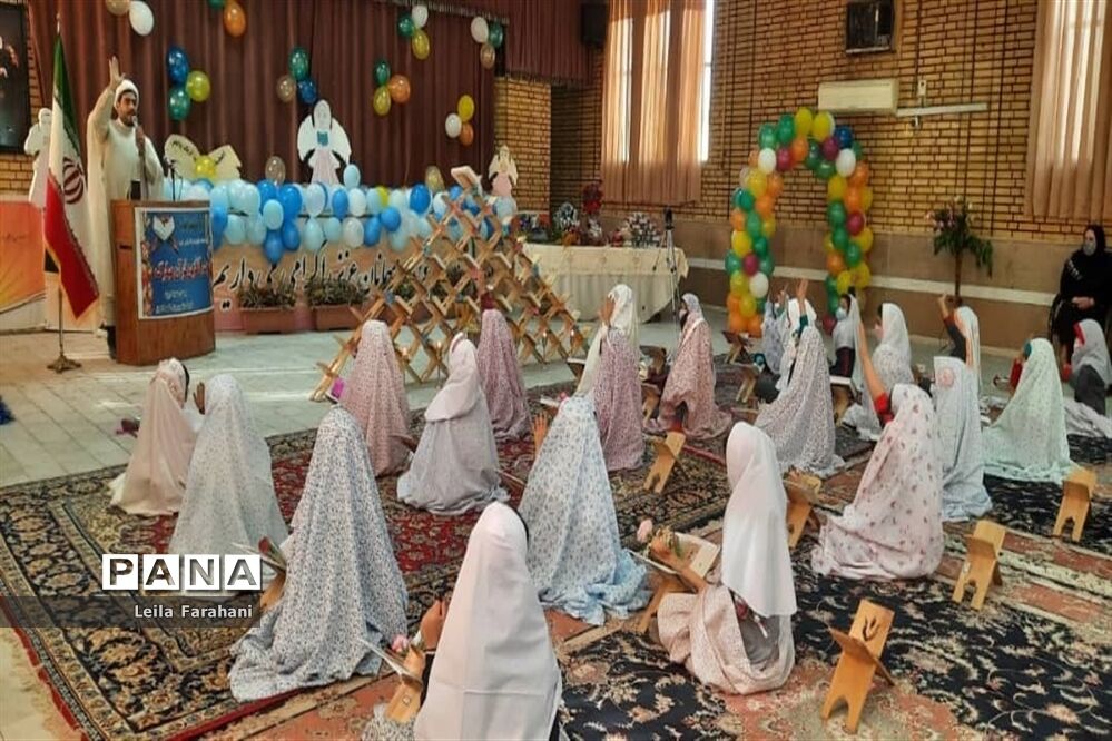 مراسم جشن آغازین  قرآن  در ناحیه ۲ اهواز