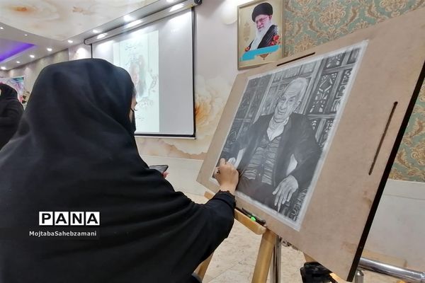 مراسم بزرگداشت خیر مدرسه ساز علی خانی در کاشمر