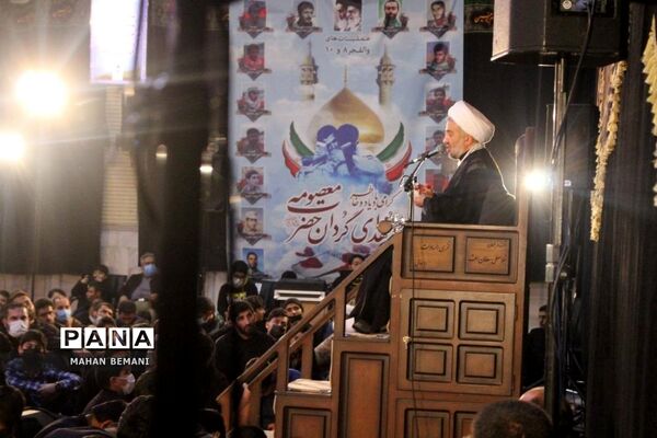 عزاداری سالگرد وفات حضرت معصومه(س) در هیات رزمندگان قم