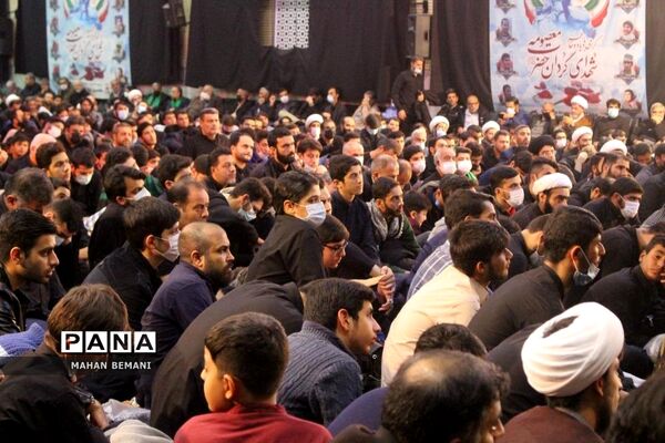 عزاداری سالگرد وفات حضرت معصومه(س) در هیات رزمندگان قم