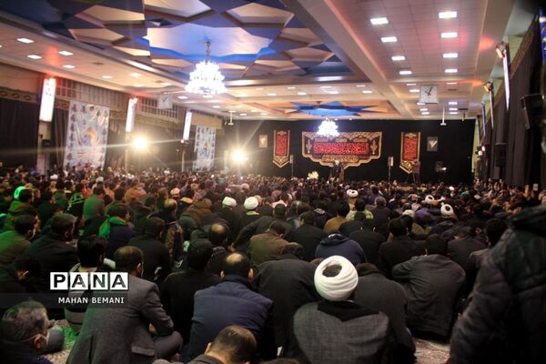 عزاداری سالگرد وفات حضرت معصومه(س) در هیات رزمندگان قم