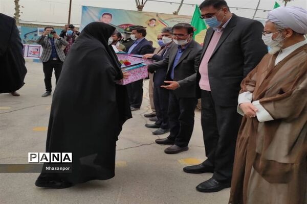 مراسم گرامیداشت روز حماسه و ایثار استان اصفهان در شهرستان فلاورجان
