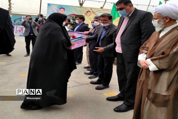 مراسم گرامیداشت روز حماسه و ایثار استان اصفهان در شهرستان فلاورجان