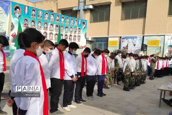 مراسم گرامیداشت روز حماسه و ایثار استان اصفهان در شهرستان فلاورجان