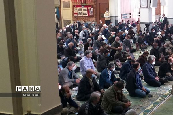 نماز جمعه در مسجد الغدیر پردیس