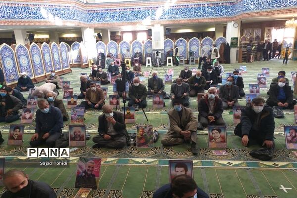 نماز جمعه در مسجد الغدیر پردیس