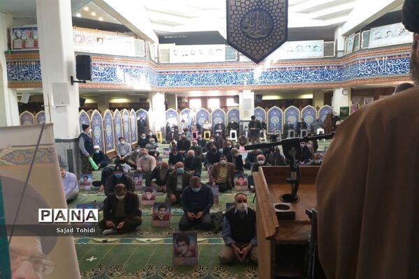 نماز جمعه در مسجد الغدیر پردیس