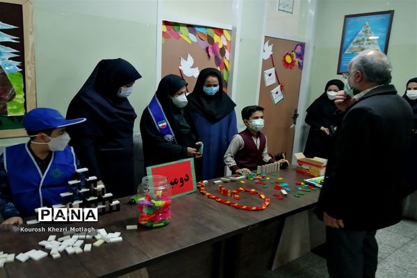 برگزاری مرحله آموزشگاهی هفتمین دوره المپیاد رویش  در مدارس کازرون