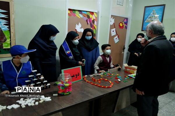 برگزاری مرحله آموزشگاهی هفتمین دوره المپیاد رویش  در مدارس کازرون
