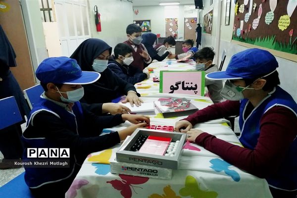 برگزاری مرحله آموزشگاهی هفتمین دوره المپیاد رویش  در مدارس کازرون