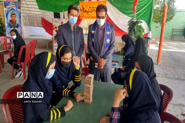 برگزاری مسابقات بازی‌های فکری سرگرمی رویش در شهرستان داراب
