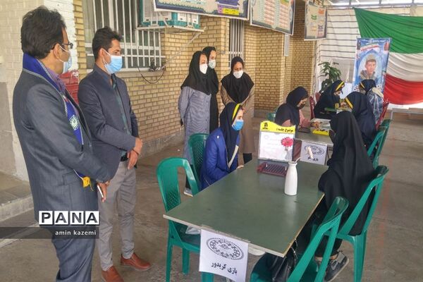 برگزاری مسابقات بازی‌های فکری سرگرمی رویش در شهرستان داراب