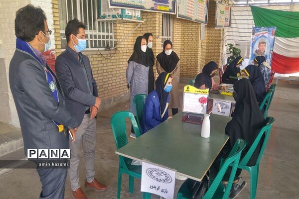 برگزاری مسابقات بازی‌های فکری سرگرمی رویش در شهرستان داراب