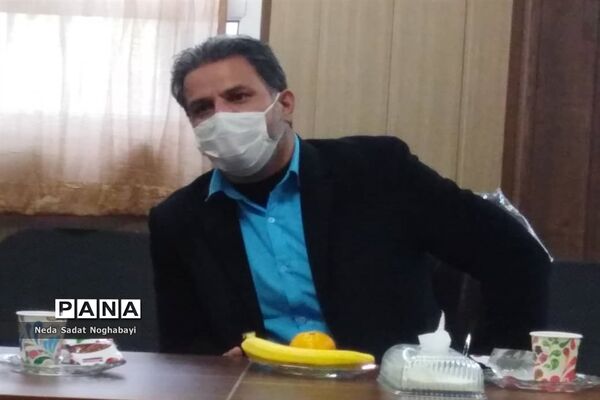 جلسه هماهنگی پایلوت کشوری مانور زلزله در دبیرستان بدری برهانی  منطقه ۸ تهران