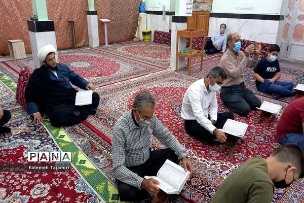 مراسم انس با قرآن  درمسجد خاتم الانبیا  بوشهر