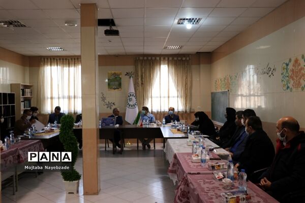جلسه هماهنگی کمیته برگزاری بیست و سومین مانور سراسری زلزله و ایمنی در مدارس خراسان رضوی