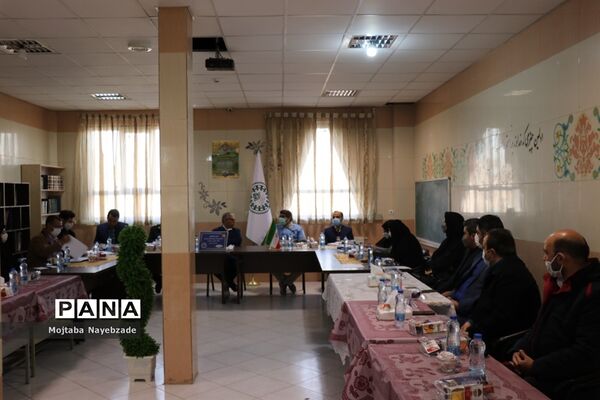 جلسه هماهنگی کمیته برگزاری بیست و سومین مانور سراسری زلزله و ایمنی در مدارس خراسان رضوی