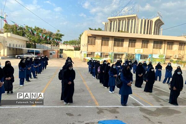 بازگشایی مدرسه دخترانه ام ابیها  (س) بوشهر