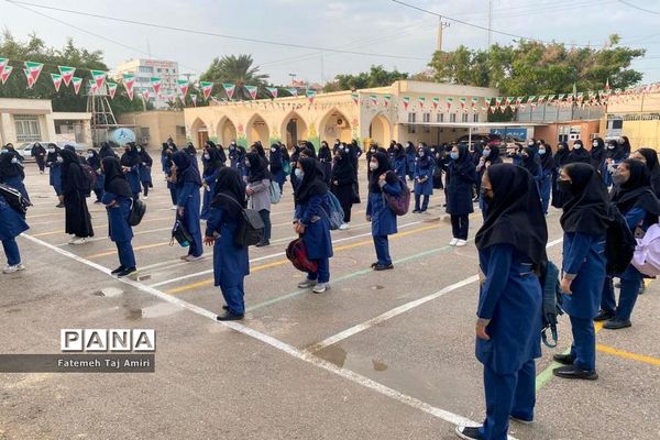 بازگشایی مدرسه دخترانه ام ابیها  (س) بوشهر