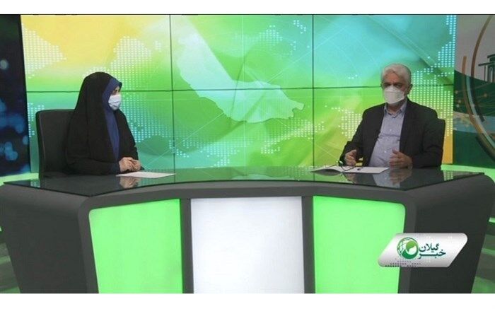 حضور مدیرکل آموزش و پرورش استان گیلان در برنامه خبری ساعت 20