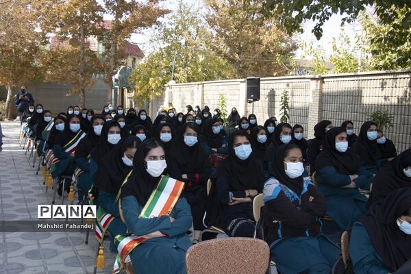 آیین بازگشایی آموزش حضوری اولین هنرستان کشاورزی شبانه‌روزی دخترانه در شیراز
